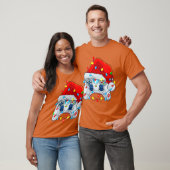 Weihnachts- Videospiel- Controller Santa Gamer Jun T-Shirt (Unisex)
