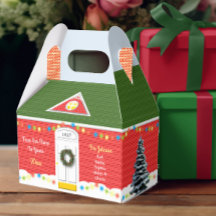 Weihnachts Viktorianisch Zuhause Personalisiert Ho