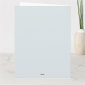 Weihnachts-Viktorianischer Engel Gerahmt von Rote  Karte (Rückseite)