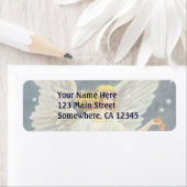 Weihnachts-Viktorianischer Engel mit Sternen Rose (Insitu)