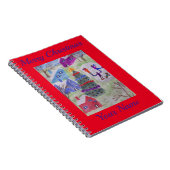 Weihnachts-Village SpiralNotebook Notizblock (Rechte Seite)