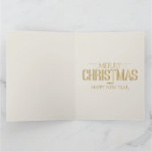 Weihnachts-Vintag-Frauen- und Kinderspielautomaten Karte (Innenseite)