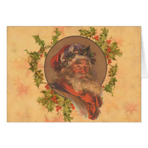 Weihnachts-Vintag-Portrait