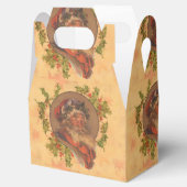 Weihnachts-Vintag-Portrait Geschenkschachtel (Geöffnet)