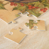 Weihnachts-Vintag-Portrait Puzzle (Seite)