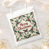 Weihnachts Vintag Style Gefälligkeitstaschen Geschenktütchen (Ausgeschnitten)