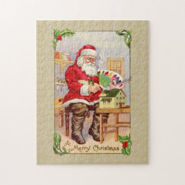 Weihnachts-Vintage Reproduktion Puzzle