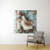 Weihnachts-Vintage Tapestry Wandteppich (Beispiel (Horizontal))