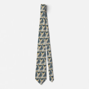 Weihnachts-Vintage-Victorianischer Engel mit Stern Krawatte