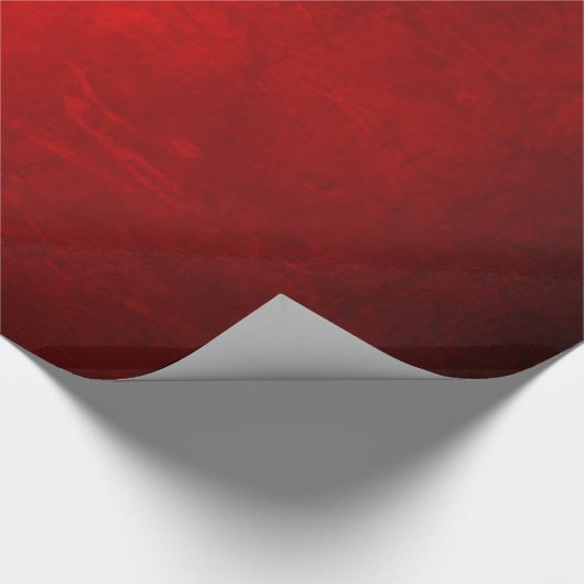 Weihnachts-Vintages Rotes Wrapper Geschenkpapier (Ecke)