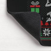 Weihnachts Volleyball Spieler Xmas Sport Lover Ugl Mousepad (Ecke)