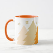 Weihnachts-Waldlandschaft Kaffeetasse (Links)