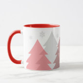 Weihnachts-Waldlandschaft-Kaffeetasse Tasse (Links)
