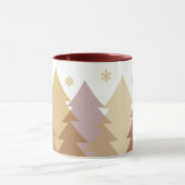 Weihnachts-Waldlandschaft-Tasse Tasse (Zentrum)