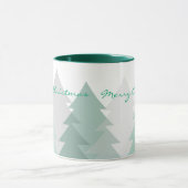Weihnachts-Waldlandschaft-Tasse Tasse (Zentrum)