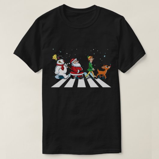 Weihnachts-Walk-T - Shirt (Design vorne)
