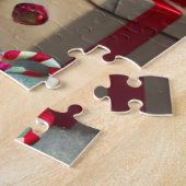 Weihnachts-Waschbär-Puzzle Puzzle (Seite)