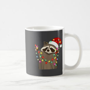 Weihnachts-Waschbär-Sweatshirt, lustige Weihnachts Kaffeetasse