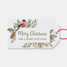 Weihnachts Wasserfarbe Festival Geschenkanhänger