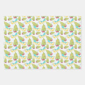 Weihnachts-Wasserfarbe für Kinder Geschenkpapier Set (Vorderseite 2)