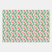 Weihnachts-Wasserfarbe für Kinder Geschenkpapier Set (Vorderseite)