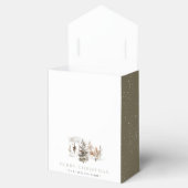 Weihnachts-Wasserfarbe Winter Landschaft Gefallen  Geschenkschachtel (Geöffnet)