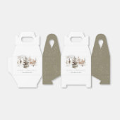 Weihnachts-Wasserfarbe Winter Landschaft Gefallen Geschenkschachtel (Ungefaltet)