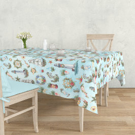 Weihnachts-Wasserfarben-Muster Tischdecke