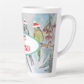 Weihnachts-Wasserfarbenmaler Vogel Milchtasse (Rechts)