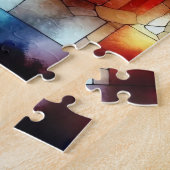 Weihnachts Wasserfarbenpuzzle Puzzle (Seite)