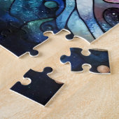 Weihnachts Wasserfarbenpuzzle Puzzle (Seite)