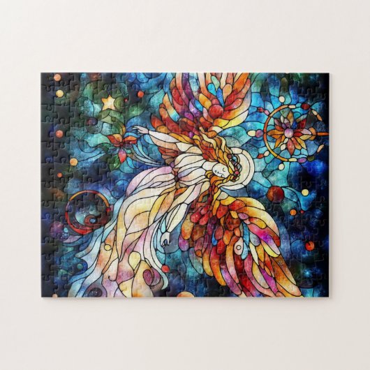 Weihnachts Wasserfarbenpuzzle Puzzle (Horizontal)