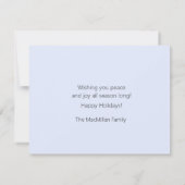 Weihnachts Wasserfarbenschneeflocke (Rückseite)