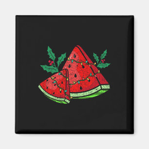 Weihnachts-Wassermelone Tropischer Sommer Weihnach Magnet