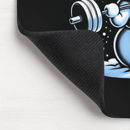 Weihnachts-Weighhieben Schneemann Winter Snowflake Mousepad (Ecke)