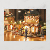 Weihnachts-/Weihnachten-Dekorationen Postkarte (Vorderseite)