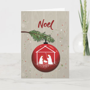 Weihnachts-WEIHNACHTEN Ornament mit Ärger Karte