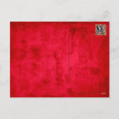 Weihnachts-Weihnachten ~ Postkarte (Rückseite)