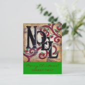 Weihnachts-Weihnachten ~ Postkarte (Stehend Vorderseite)