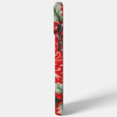 Weihnachts-Weihnachten Rot & Grün Case-Mate iPhone Hülle (Rückseite / Links)