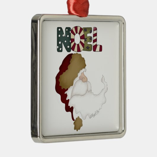 Weihnachts-Weihnachten Silbernes Ornament (Rechts)