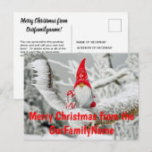 Weihnachts Weihnachten Weihnachten - Postkarte (Vorne/Hinten)