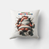 Weihnachts-Weihnachts-3D-Druckkissen-Wohngestaltun Kissen (Rückseite)