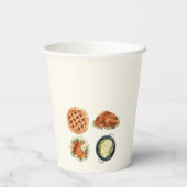 Weihnachts Weihnachts-Erster Geburtstag Pappbecher (Rückseite)