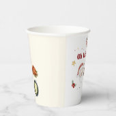 Weihnachts Weihnachts-Erster Geburtstag Pappbecher (Rechts)