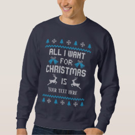 Weihnachts Weihnachts-hässliche Pullover-Sweatshir Sweatshirt