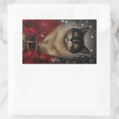 Weihnachts Weihnachtsaufkleber Rechteckiger Aufkleber (Tasche)