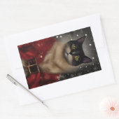 Weihnachts Weihnachtsaufkleber Rechteckiger Aufkleber (Umschlag)