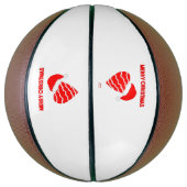 Weihnachts-Weihnachtsball Basketball (Vertikal)