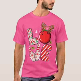 Weihnachts-Weihnachtsball und Buttone T-Shirt